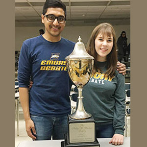 Emory team wins national debate championship
