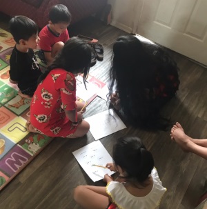SEWA Summer Internship: tutoring Bhutanese and surveying