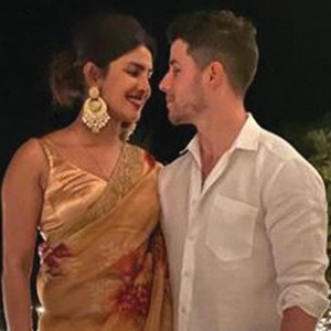 Priyanka rings in first Diwali post marriage
