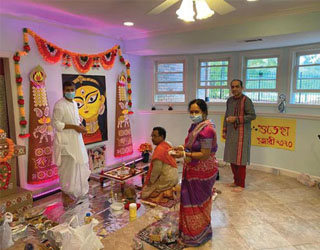 Pujari Atlanta organized Durga Puja 2020