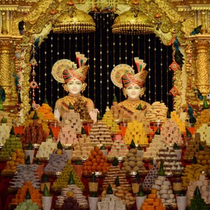 BAPS Shri Swaminarayan Mandir's Traditional Diwali Celebration