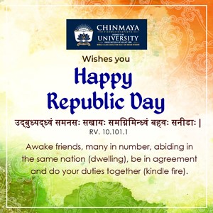 Chinmaya Niketan family celebrates Republic Day