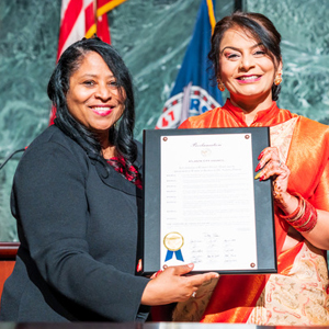 Nazeera Dawood honored for contributions to City of Atlanta