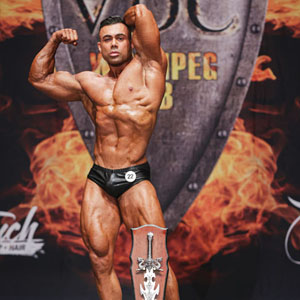 Good Sports: BODYBUILDER AIMS FOR PROFESSIONAL STATUS