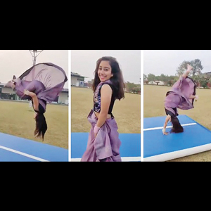 Good Sports : Doing Flips in a Sari