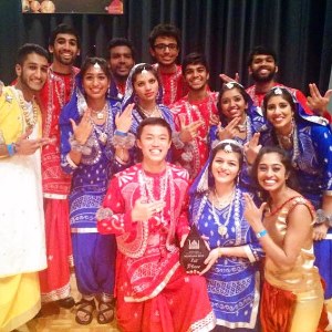 College dance teams “naach” away for Bollywood/Garba competition