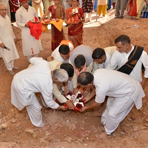 Sanatan Mandir’s joyous Shilanyas Ceremony