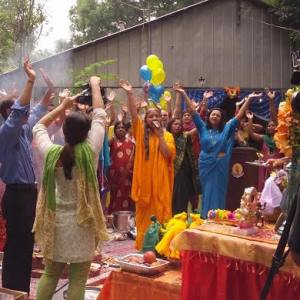 Ground Breaking Ceremony of Radha Krishna Temple and Community Center