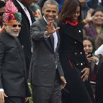 President Barack Obama joins PM Modi in Delhi’s Republic Day parade