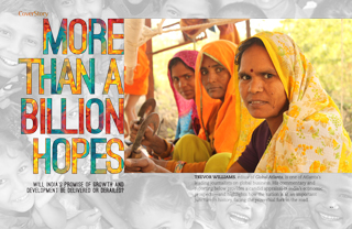 More Than a Billion Hopes: Will India’s promise of growth and development be delivered or derailed?