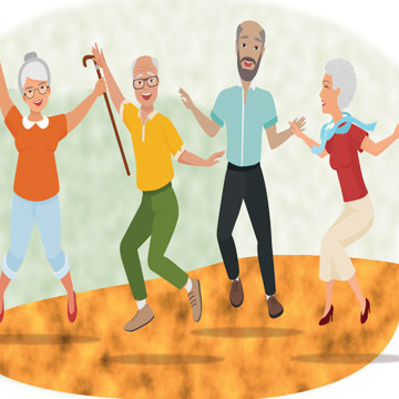 Humor: THE ACROBATICS OF AGING