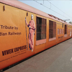 Indian Railways Honors Swami Vivekananda