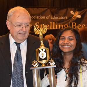 Eighth grader is Georgia spelling bee champ