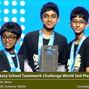 Team Vextreme a winner in World’s Robotics Competition