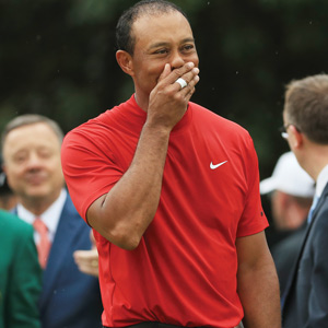 Fun TIme: TEARS FOR TIGER, AS HE TEARS IT UP AGAIN
