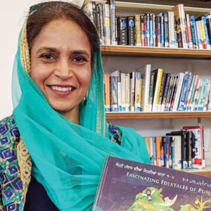 Gurmeet Kaur publishes audio stories in Punjabi