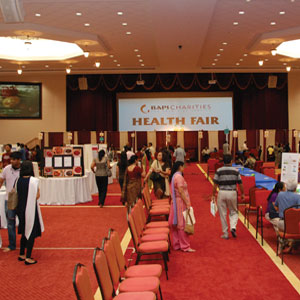 BAPS Health Fair inspires wellness & prevention