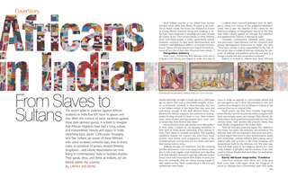 Africans in India: From Slaves to Sultans