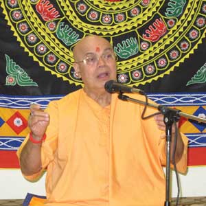 Many benefitted from Swami Adhyatmanandaji’s yoga classes