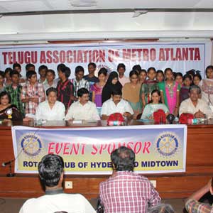 Telugu association donates scholarships for needy students