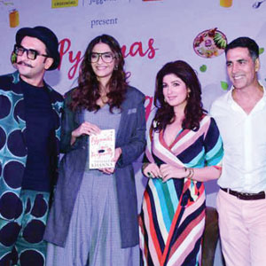 Twinkle Khanna’s third book launch a glitzy affair