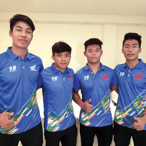 Good Sports: CYCLING TEAM MAKES HISTORY