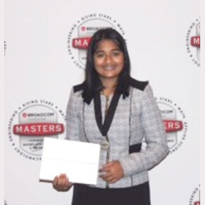 Ananya Ganesh wins first place Science in national STEM competition