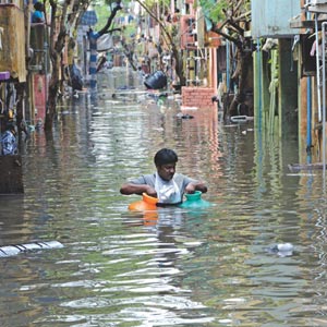 Fun Time: CHENNAI RESIDENTS BOUNCE BACK FROM FLOODS