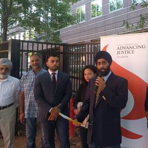 South Asian migrants on hunger strike