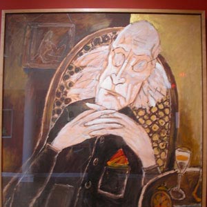 “Goddess, Lion, Peasant, Priest”—modern Indian art at Oglethorpe