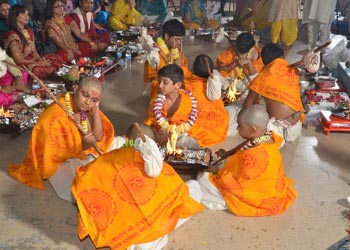 Brahmin Samaj of Georgia’s maiden “Samuh Yagnopavit Sanskar”