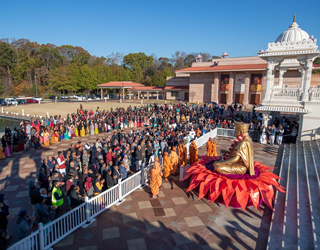 BAPS celebrates the centennial anniversary of HH Pramukh Swami Maharaj in Atlanta