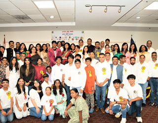 Atlanta Hindi Association organizes Hasya Kavi Sammelan 2023