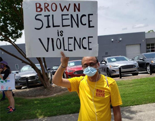 Indian American community participates in BLM marches around Atlanta