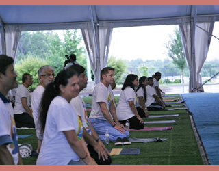 Gokuldham celebrates International Yoga Day