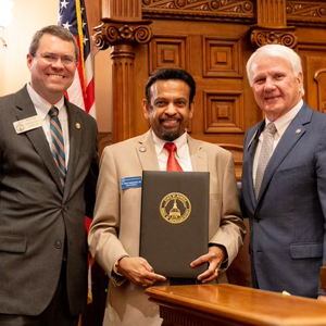 February 20, 2024, declared Dr. Indran B. Indrakrishnan Day