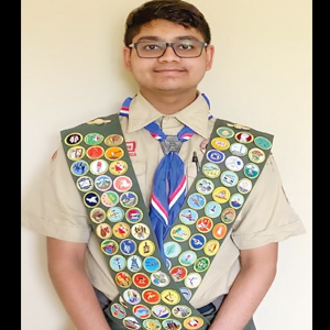 Omkar Tamhane earns all Scouts of America merit badges