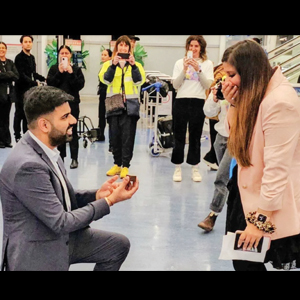A Relationship Takes off at the Airport