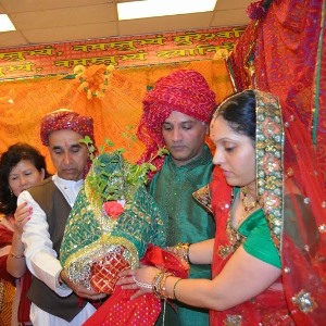 Tulsi Devi weds Lord Vishnu in Shree Mandir