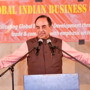 Dr. Subramanian Swamy portrays positive outlook for Indian economy