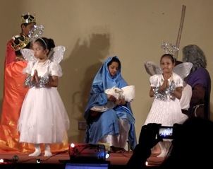 Christmas celebrations attended by Indians of various faiths