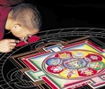 Tibet Week Opening. Mandala Sand Painting.