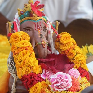 Lejhim and Dhol Tasha at Ganesh Chaturthi by Maharashtra Mandal Atlanta