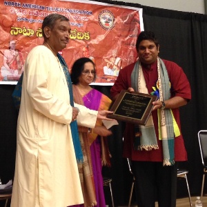 Phani Dokka receives Maitri’s 2014 “Dr. P. V. Rao Award for Art and Literature”