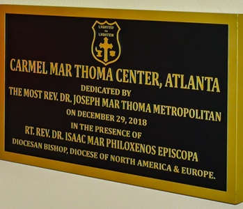 The Carmel Mar Thoma Center Dedication