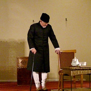 Fascinating Bollywood actor Tom Alter portrays Maulana Azad in Atlanta