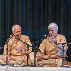 “Bhairav se Bhairavi tak,” a concert of ragas by the Misra brothers