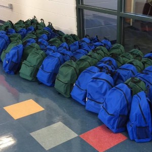 High schoolers raise funds for backpacks for homeless students