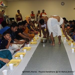 Ananthadi Rayara Matha draws 500 devotees from the Southeast