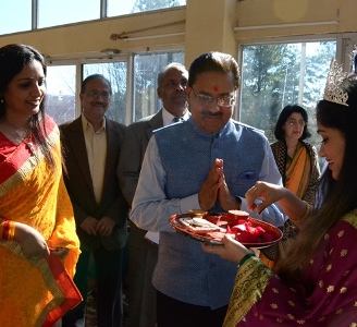 Hindu and Muslim religious leaders come together at IACA’s Republic Day celebration
